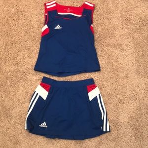 Adidas Tennis Outfit- Shirt and Skort